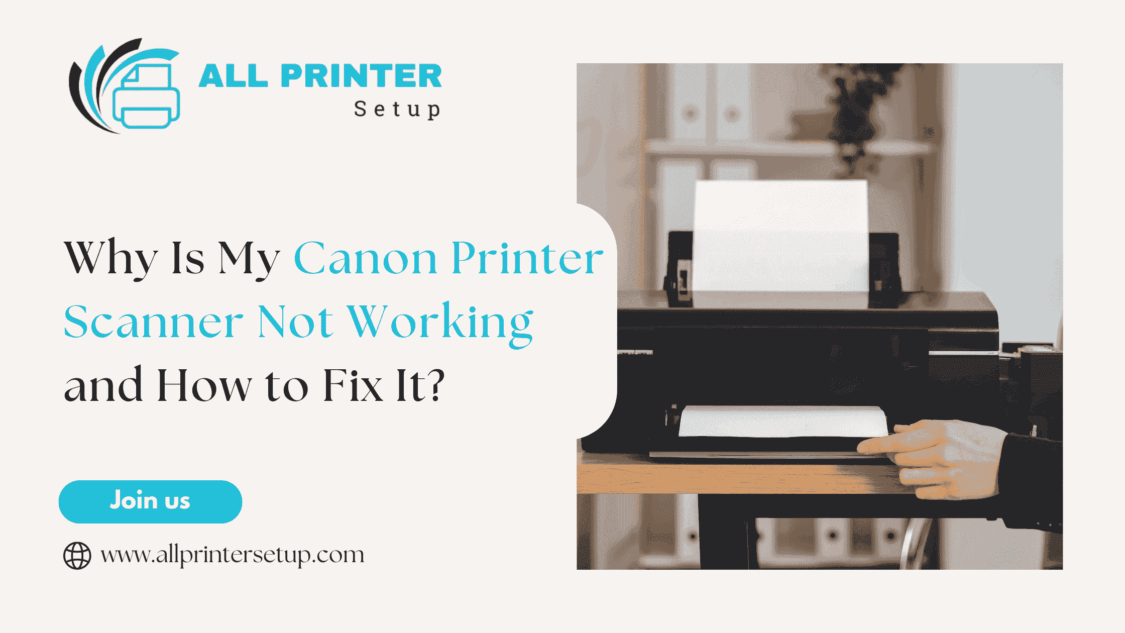 Canon Printer Scanner Not Working